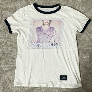 1989 World Tour & Album Cover Ringer Tees (two)